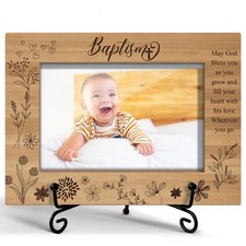Baptism Frame, Baptism Photo Frame for Boys and Girls, Christening Gifts for ...