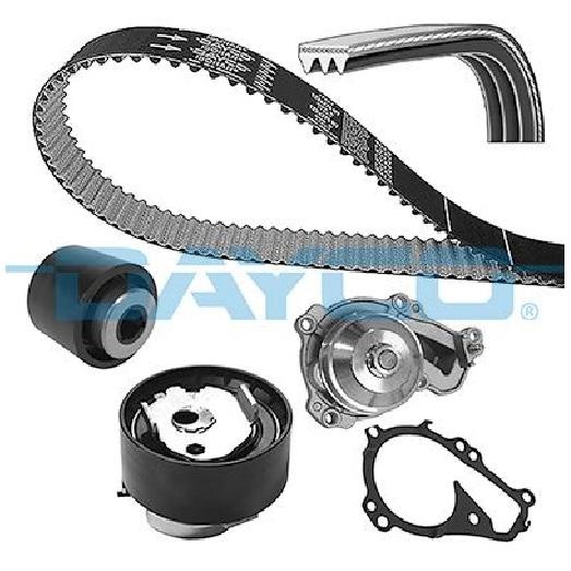Wasserpumpe + Zahnriemensatz FüR Peugeot 5008 0E 0U MC MJ 15 Bis 26 Dayco Neu-image