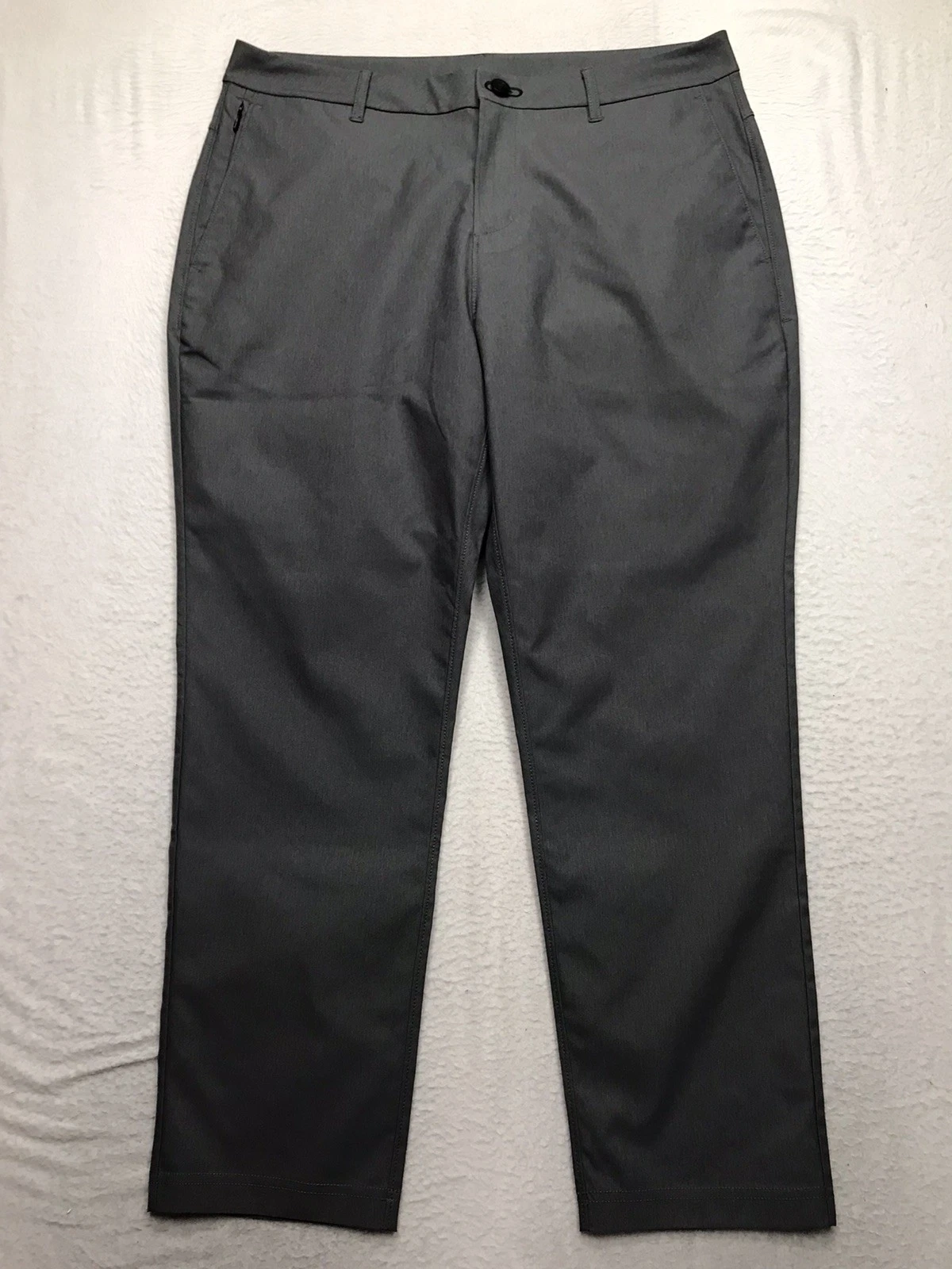 PUBLIC REC Gamechanger Pant Men 33x28 Gray Performance Stretch Casual Chino