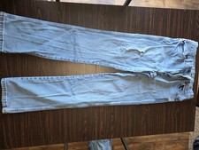 Wrangler Boys Retro Slim Straight Light Blue Jeans 18 Slim Adjustable Waist