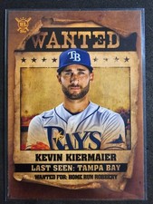 2021 Big League - Kevin Kiermaier [WANTED] #WT-14 RAYS