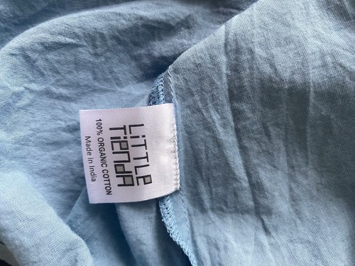 Little Tienda Blue Cotton Maxi Dress Size XXL - Picture 4 of 4