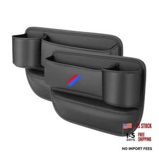 Generic 2 PCS Car Seat Gap Filler Organizer Compatible with BMW 1 2 3 4 5 6 7