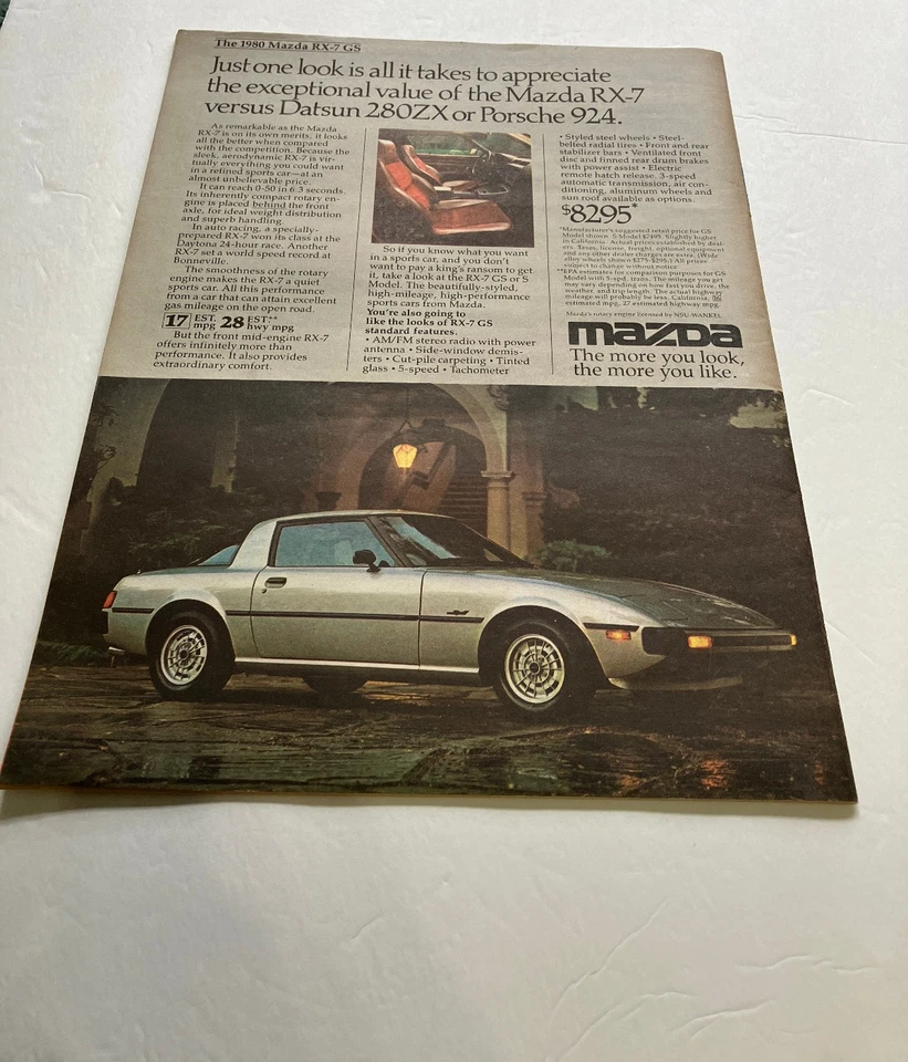 AutoWeek magazine Delorean DMC cover Febraury 1980 issue - Image 3 of 4
