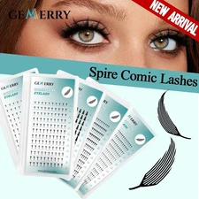 Comic Spire Lashes New Premade Fan Manga Feather Shape Eyelash Extensions Super