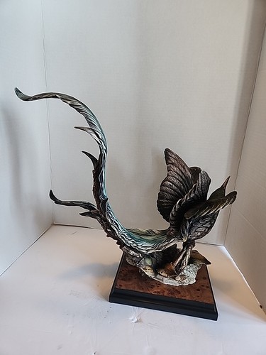 Vntg Giuseppe Armani BIRD OF PARADISE 1990 No COA/BOX Capodimonte Italy Pic/Desc - Picture 16 of 24