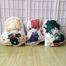 My Hero Academia Bakugou Todoroki Tsuyu Kirishima Eijiro Double Sided Pillow