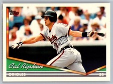 Cal Ripken 1994 Topps BASEBALL #200 Baltimore Orioles HOF
