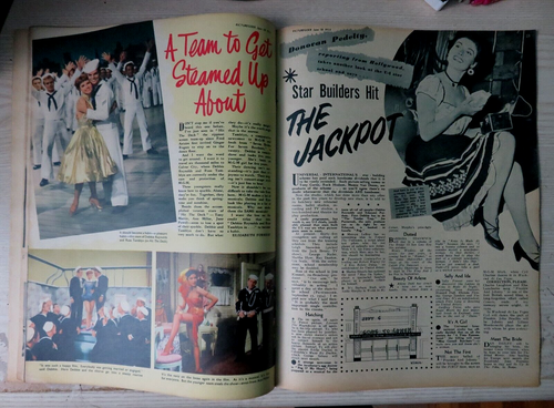 PICTUREGOER 6/18/1955 ~EUNICE GAYSON (CVR)/JAMES DEAN/JOAN COLLIN/BURTON/TONY C. - Picture 12 of 17