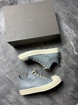 Rick Owens Porterville Low Sneaks 'Pale Blue' - Size 44 - NEW!