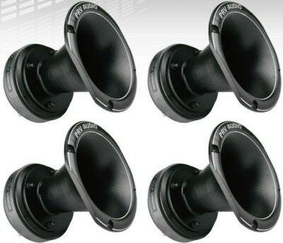 4x PRV Audio WG2500Ti Titanium Compression Driver + WG14-50 CR