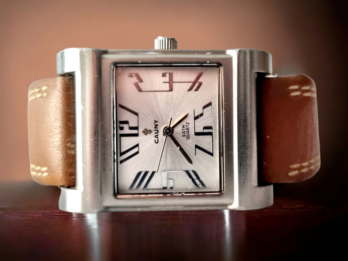 CAUNY WACHT QUARTZ Unisex Without Original Box Mens Vintage Cauny Prima Swiss Watch: Rose Gold Plated, Sub  main image 2