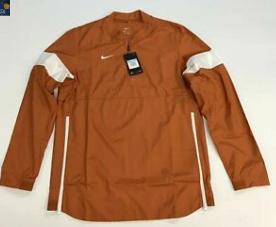 Nike Lockdown AO5858 Orange 1/2 Zip Windshirt Wind Golf Jacket Men's Size SMALL - Image 2 of 4