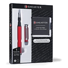 Sheaffer Award Fountain Pen Medium Point 0.44 mm Red  Black E0919151F/16
