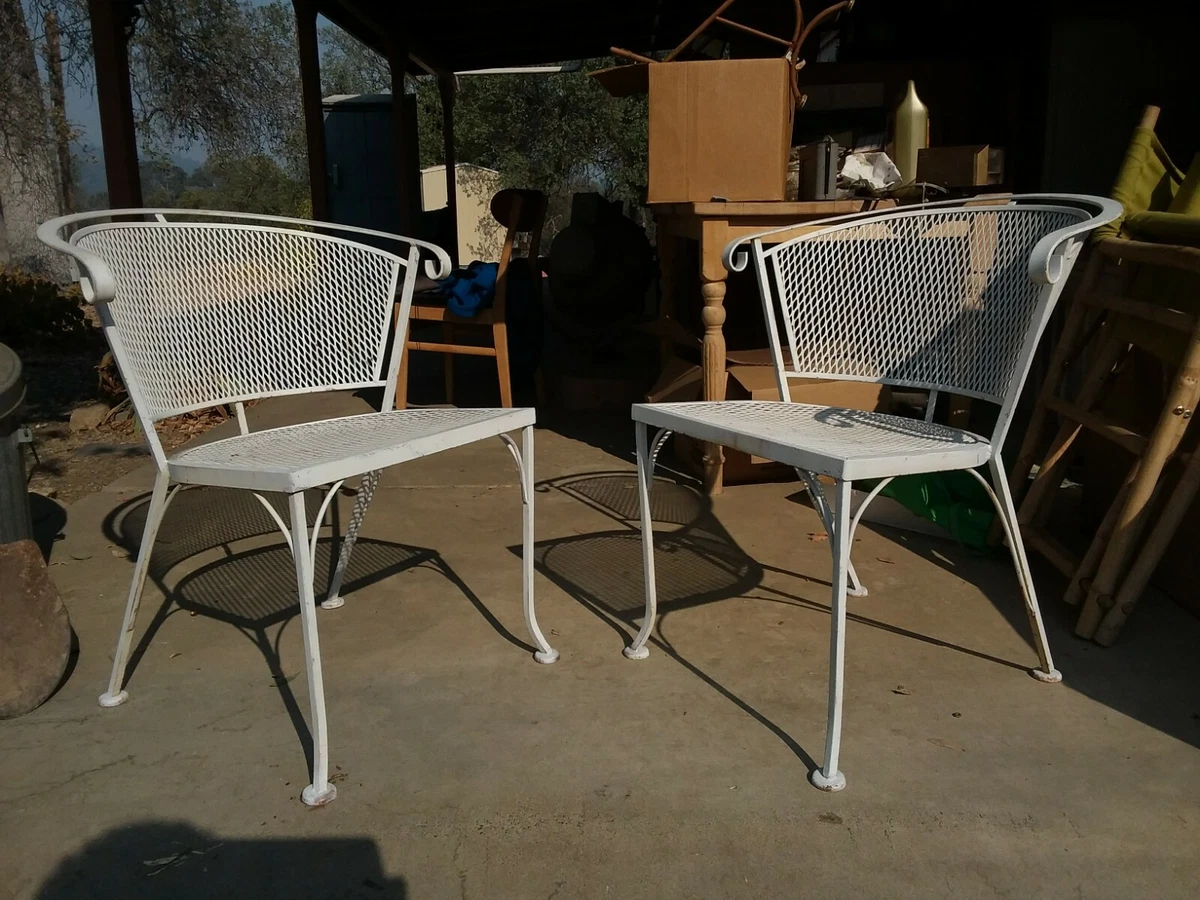 Modern wrought iron outdoor furniture deals