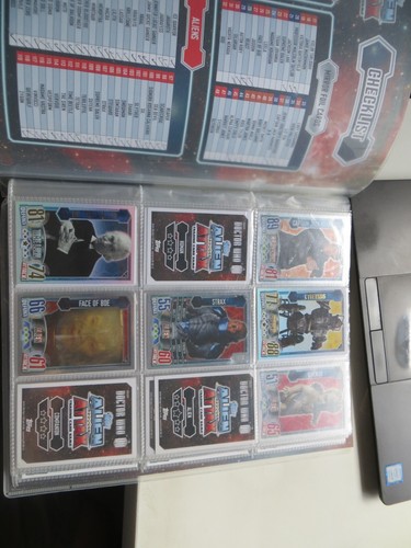 DOCTOR WHO ALIEN ATTAX INCOMPLETE SETS IN BINDERS ALL SHOWN SOME LIMITED EDITION - Zdjęcie 10 z 23