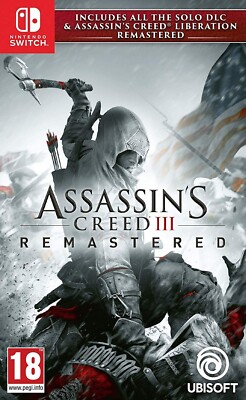 Assassin's Creed III Remastered All The Solo DLC & Liberation Nintendo Switch