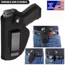 Universal IWB OWB Tactical Gun Holster with Mag Pouch Concealed Carry Pistol US