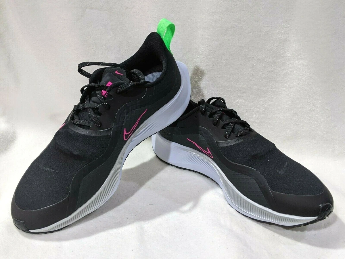 Nike pegasus cheap shield black