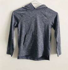 All in Motion Girls Activewear Pullover Hoodie Navy Size XS 4/5 NWT