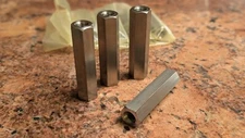 Stainless Steel Standoff, Female-Female, 17mm Hex, M10 X 70mm Long (4 Pieces)