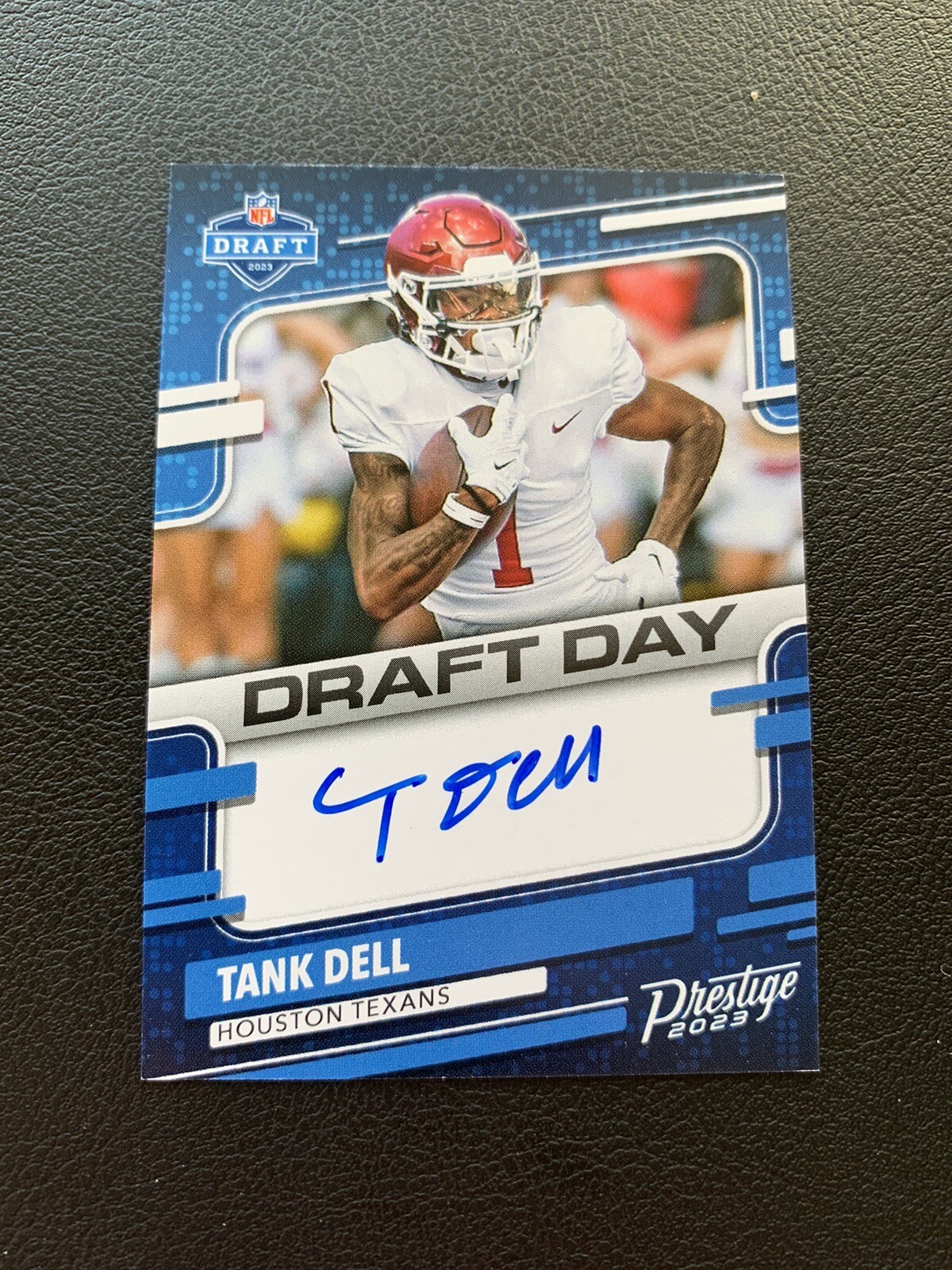 2023 Panini Prestige - Tank Dell Auto Draft Day Signatures Autograph Texans