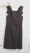 H ~ MARC BY MARC JACOBS Sleeveless Dress ~ Wool - Brown - Size 4
