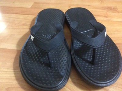 mens nike solay flip flops