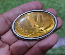 Jdm Honda Gold Emblem Badge Logo