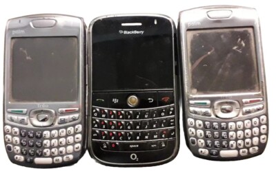 BlackBerry 1x Model 9000 und 2x Palm N10996 / Ersatzteilelager