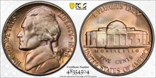 1948 D PCGS MS67 - Toned Jefferson Nickel - US 5c Coin #47567A
