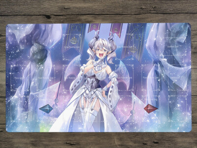 Ygomat Labrynth of the Silver Castle Trading Card Game Playmat Free Tube / Bag