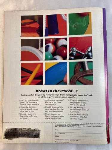 National Geographic World Magazine (For Kids) 1986 Vintage Back Issues - Picture 21 of 46