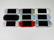 Sony PSP 2000 Console Various Color Region Free w/battery charger,battery (Good)