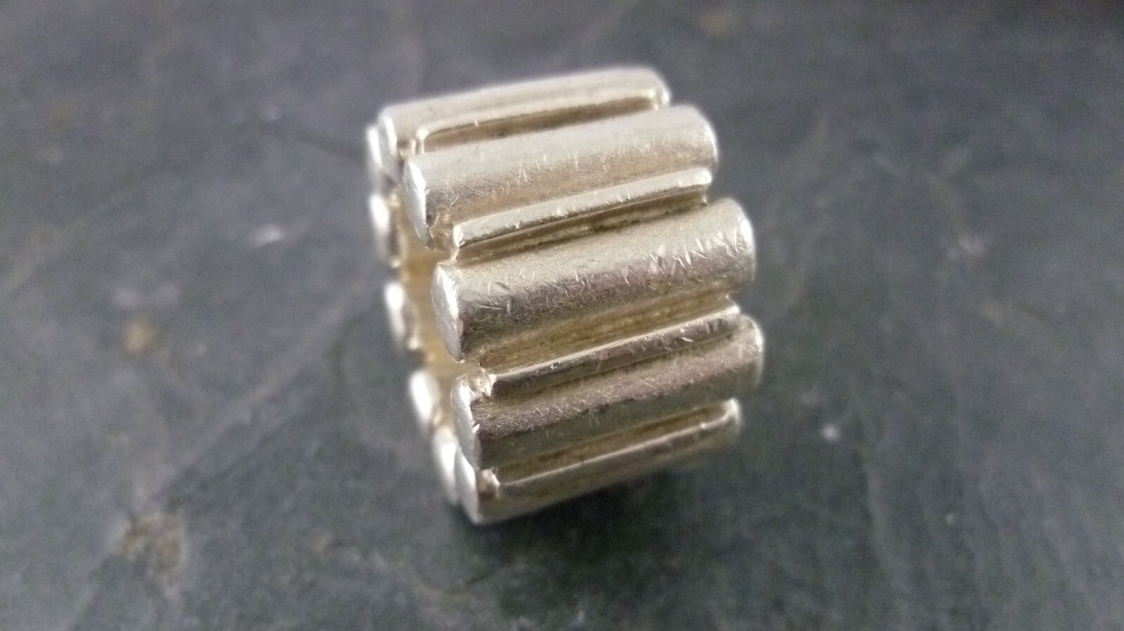 Ring Artist Work Unique Very Solid 925 Sterling S… - image 5