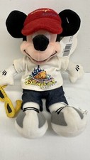 VINTAGE DISNEYLAND RESORT MICKEY MOUSE 9.5" Mini Bean Bag Plush with TAGS