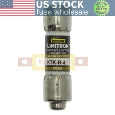 10PCS KTKR4 New Bussmann KTK-R-4 4A 600V Fast-Acting Fuse Fast Delivery