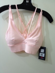 new balance sports bra pink