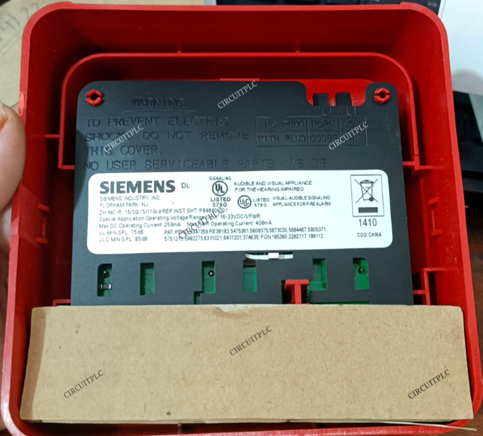 🔥SIEMENS ZH-MC-R Wall Mount Fire Alarm Signal Horn Strobe | eBay