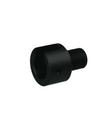 Black Ruger .22 Mark I 1-3 Adapter with Thread Guard Cap 1/2x28 TPI Muzzle Brake
