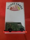 Vintage Hot Wheels Medical Unit Transport Truck 1976 Green Blackwall #2519 Army