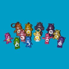 Care Bears PVC Vinyl Figures Toys Lot Of 12