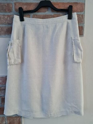 Eddie Bauer  Damen Leinenrock   Gr.  42  