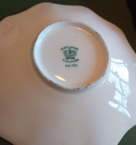 2 x vintage Coalport small Dishes - Picture 2 of 4