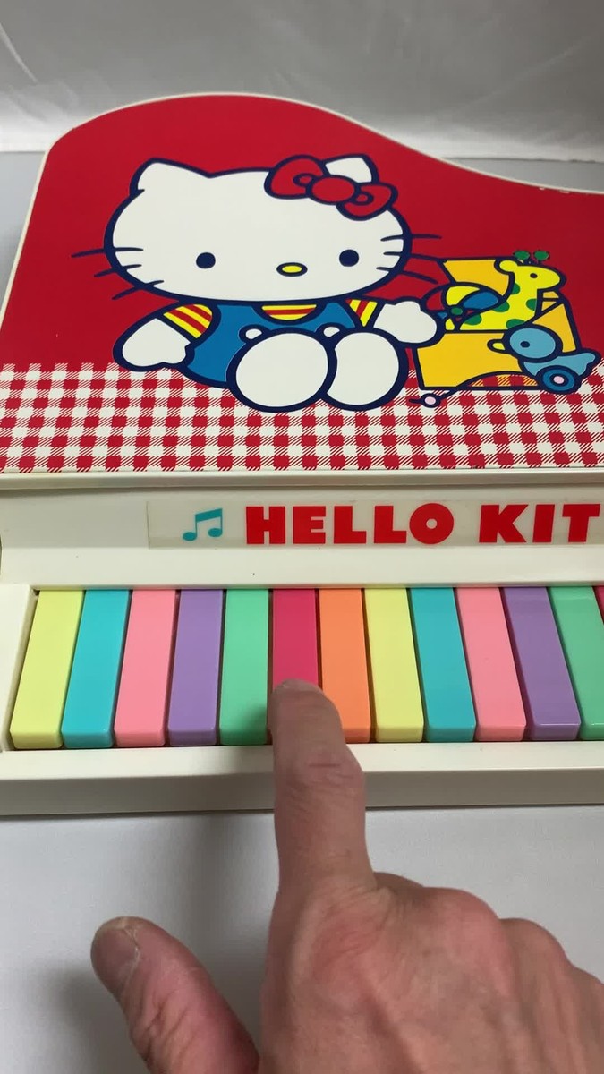 Sanrio Hello Kitty Grand Piano 18key Vintage Kawaii From Japan | eBay