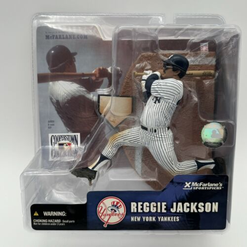 Reggie Jackson NY Yankees Mcfarlane MLB Action Figure Cooperstown Collection - Picture 1 of 9