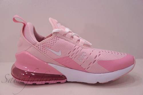 Nike Air Max 270 (GS) Pink Foam White Pink Rise CV9645-600 Sz 7Y | eBay