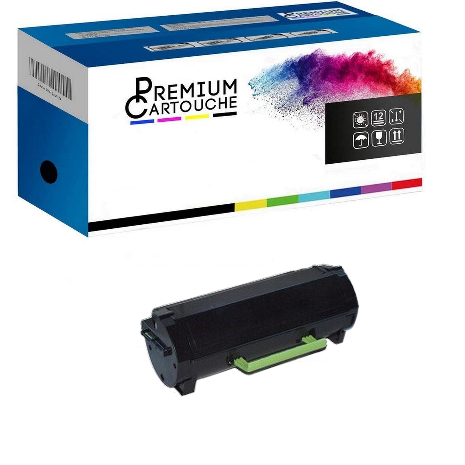 Toner Compatible TNP-39 Noir pour Remplacer la Cartouche BIZHUB