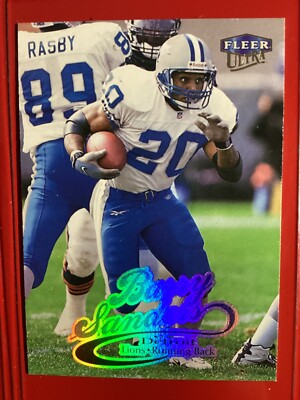 BARRY SANDERS  1999 Fleer Ultra #150 Lions Nm/mt