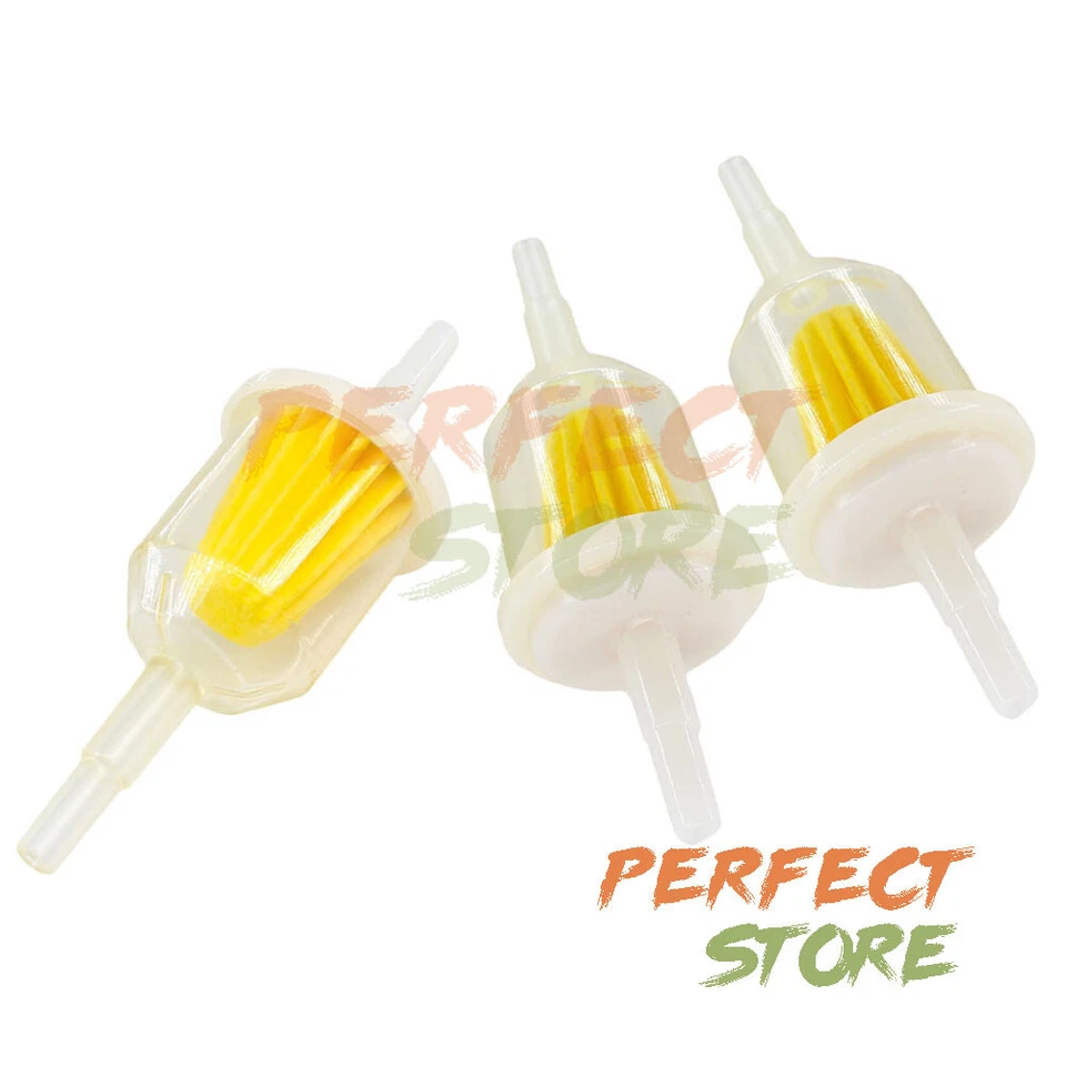 3pcs Gas Fuel Filter Fits For Yamaha ATVs Foto 2 de 4